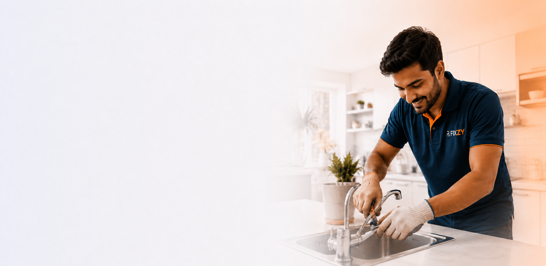 FIXZY technician working